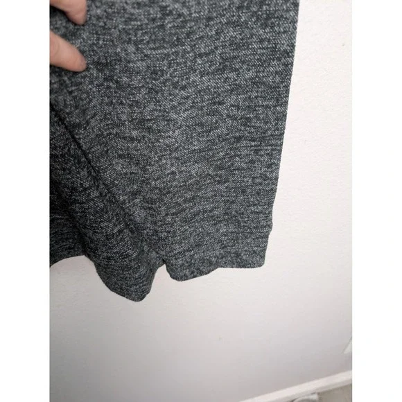 Member's Mark Sweater Mens 2XL Gray Mock Neck Quarter Zip Pullover Stretch - Picture 6 of 9
